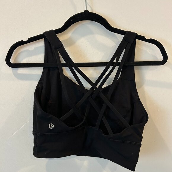 lululemon Energy Strappy Longline Bra Medium Support - Picture 4 of 4